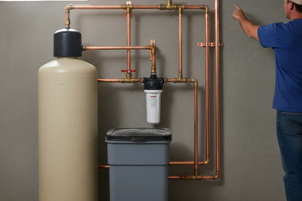 Whole-house water treatment system installed in East Syracuse